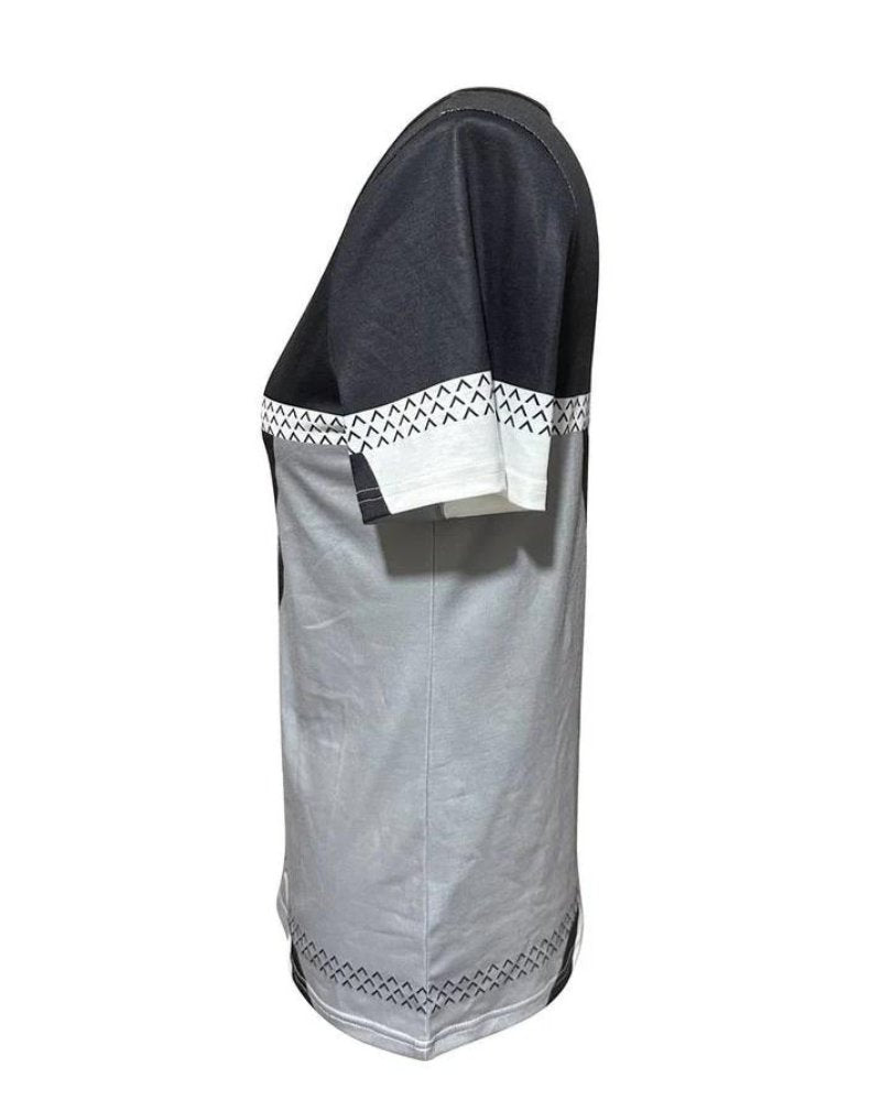 Fudus | Elegantes T-shirt Mit Farbblöcken