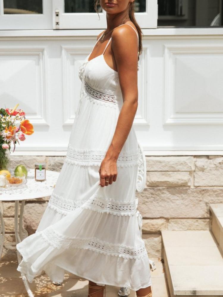 Mila | Ärmelloses Maxikleid