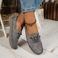 Cordania | Damen Komfort Schnür Loafer in Grau