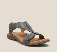 Amélie Moulin | Damen Orthopädische Modesandalen Elegant Komfort Sommer in Grau