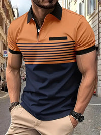 Stylisches Herrenpolo für alle Anlässe in Orange