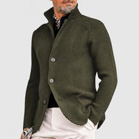 Marc | Elegante Strickjacke in Grün