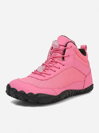 Herren Wanderschuhe mit Schnürung in Rosa