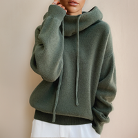 Charlotte | Rollkragenpullover Aus Merinowolle in Grün
