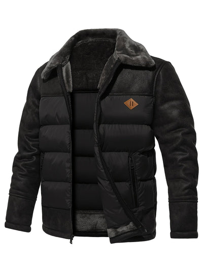 Warme Fleece Winterjacke für Herren | Ideal für den Winter