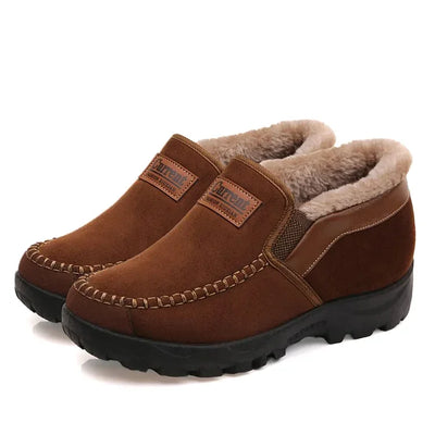 Helane | Leder Schneestiefel Comfy 2024