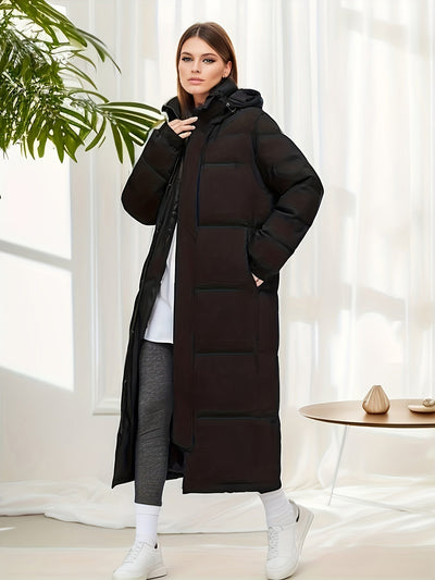 Stylischer Langer Winter Daunenmantel für Damen | Ideal für den Winter