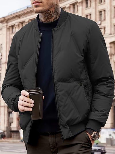 Warme Fleece-Winter-Steppjacke für Herren | Ideal für den Winter