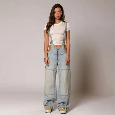 Fudus | Tiefende Jeans Overalls