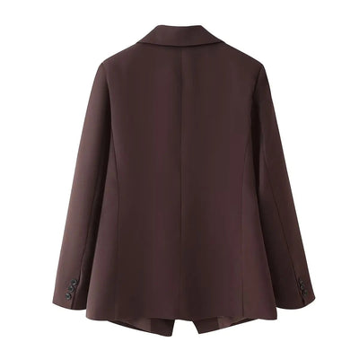 Wendy - Blazerjacke mit Schmaler Passform und Reversknopf für Frauen
