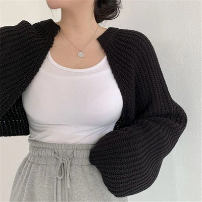 Henriette - Schicker Strickcardigan mit Offener Front für Frauen