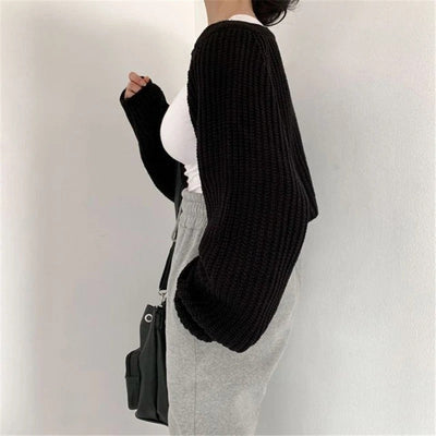 Henriette - Schicker Strickcardigan mit Offener Front für Frauen