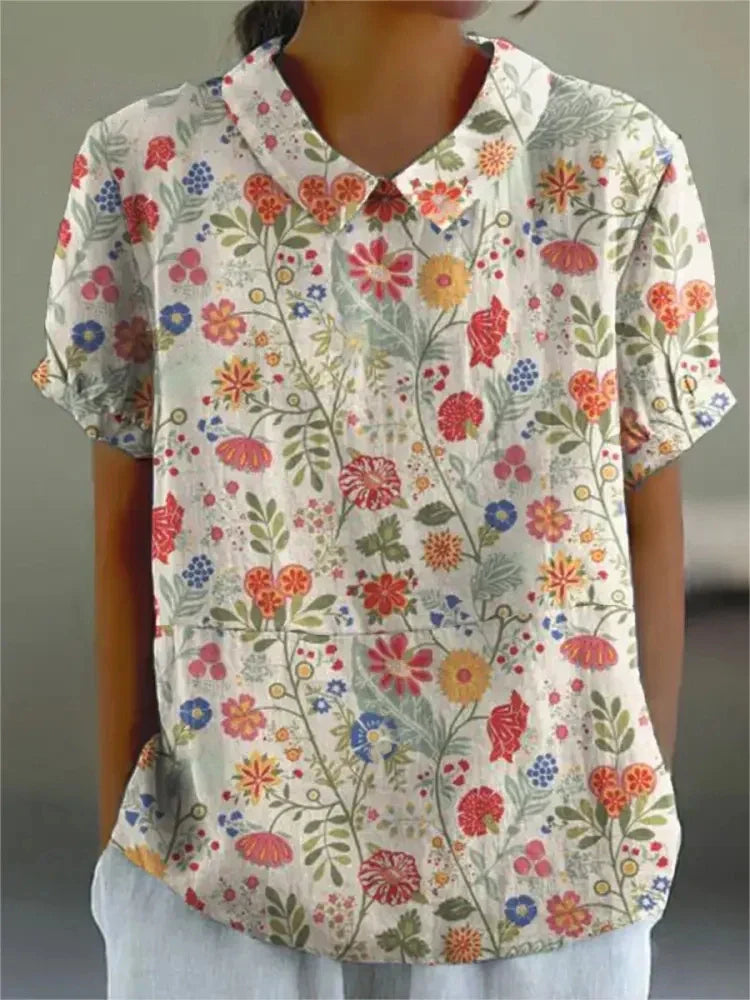 Asta® | Bluse mit Blumen