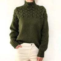 MIA – Eleganter Pullover für jeden Tag in Militärgrün
