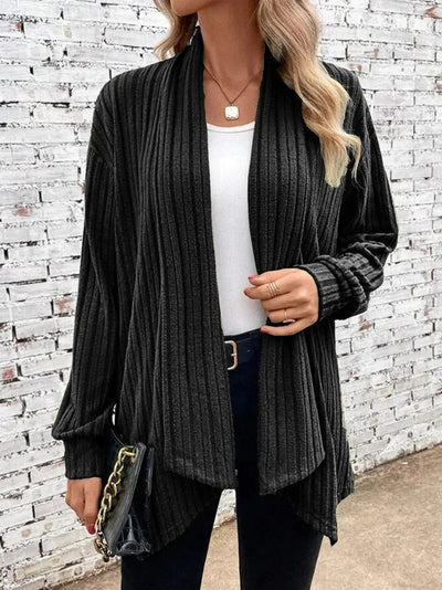 Oretta | Luxuriöser Gerippter Cardigan