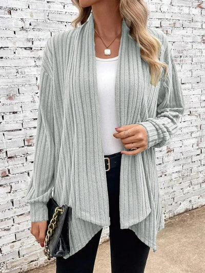 Oretta | Luxuriöser Gerippter Cardigan