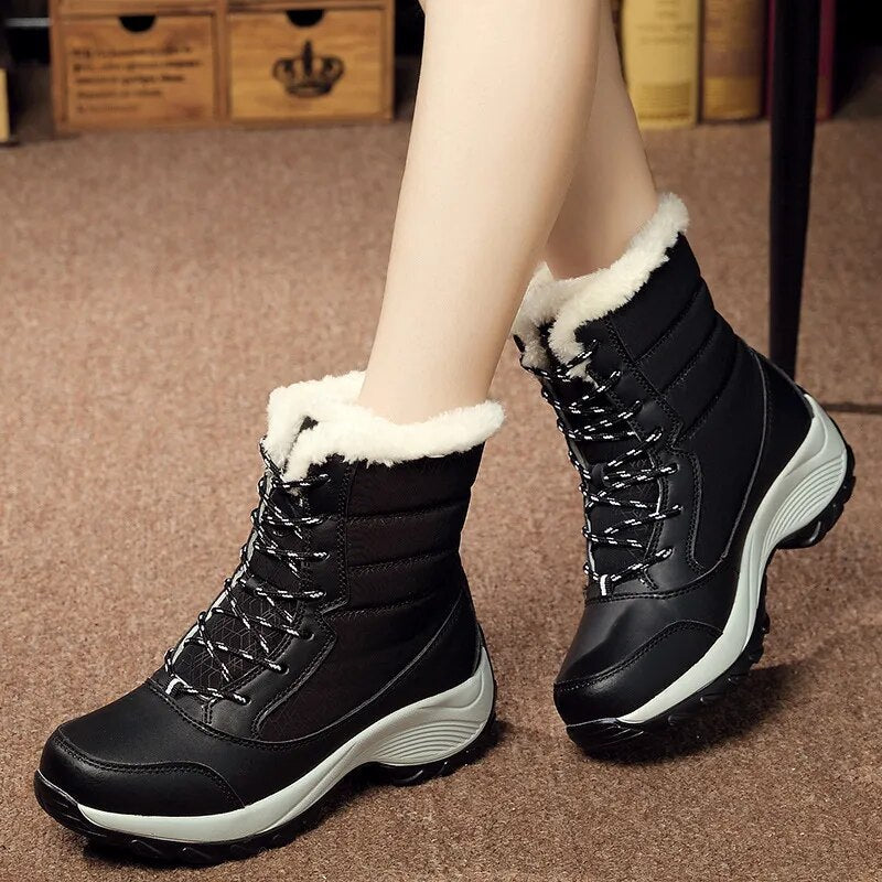 Stylische Schneeboots mit Warmem Winterdesign für Damen | Ideal für das tägliche Tragen