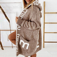 Allegra - Damencardigan in Braun