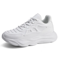 Paul | Höhensteigernde Sneaker in Weiß +8CM
