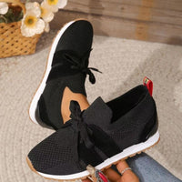 Orthopädische Damen Sneaker in Schwarz