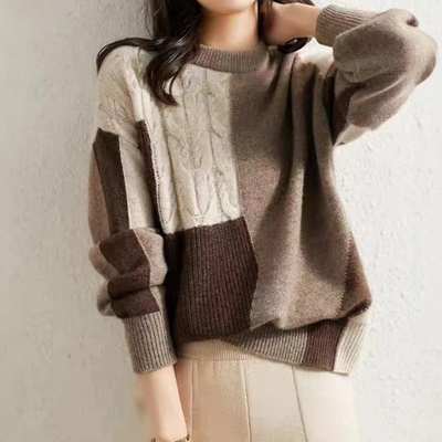 Hillari | Bequemer, warmer Damenpullover für kalte Tage
