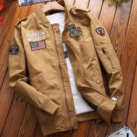 Yvan| Robuste Militärjacke für Herren in Beige