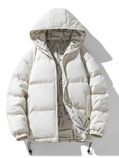 Warme Lässige Wendbare Gepolsterte Winterjacke für Herren | Ideal für den Winter