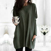 Marcella - Elegantes Langarmshirt in Grün