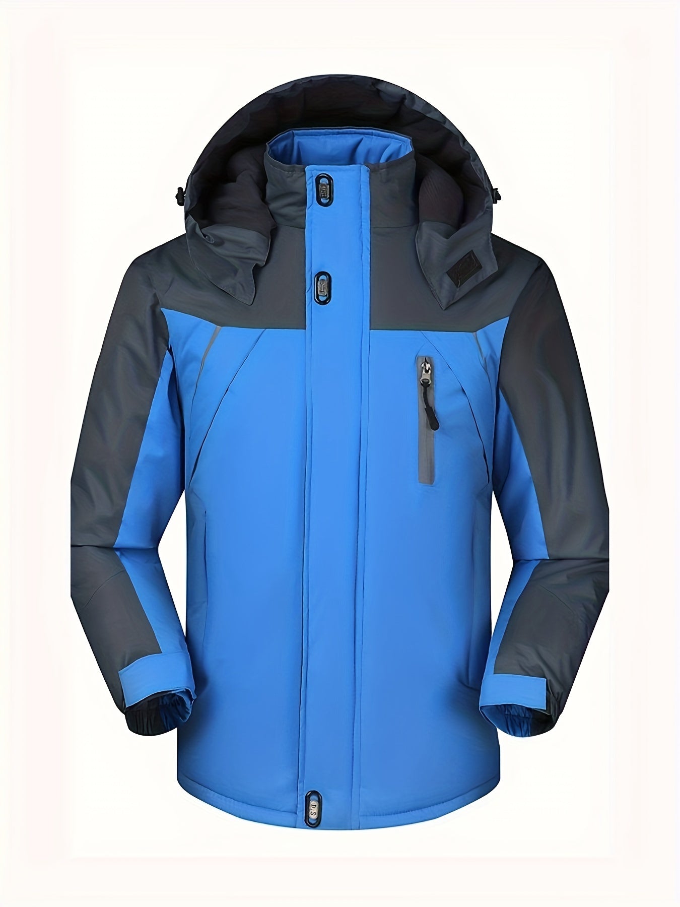 Warme wasserabweisende Fleece-gefütterte Winterjacke für Herren | Ideal für den Winter