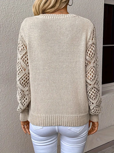 Fudus | Lässiger Gestrickter Chic Pullover