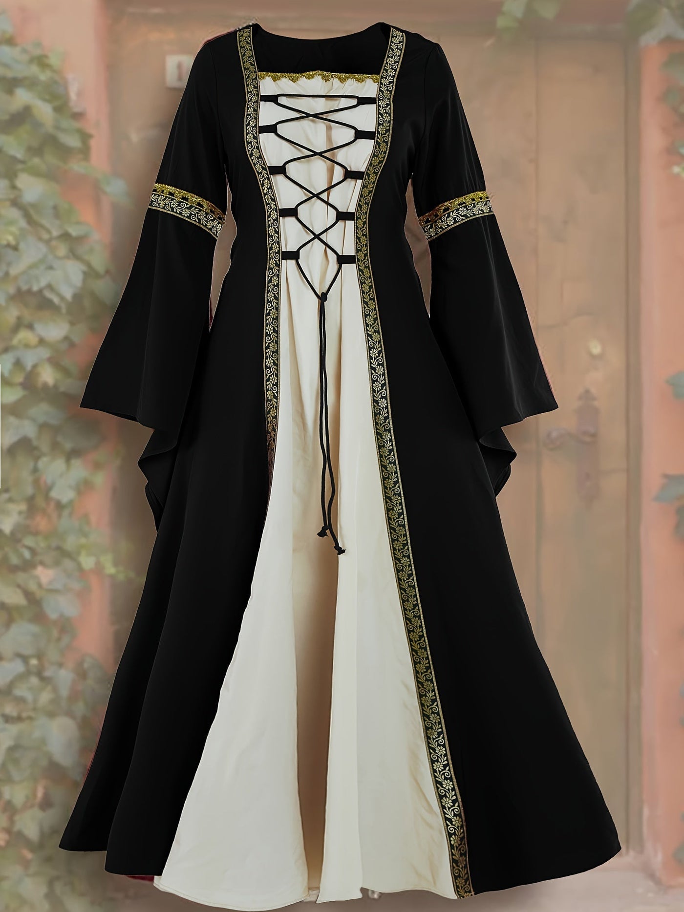 Oktoberfest Langarm-Bier-Dirndlkleid für Damen