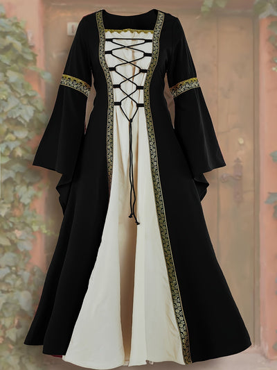 Oktoberfest Langarm-Bier-Dirndlkleid für Damen