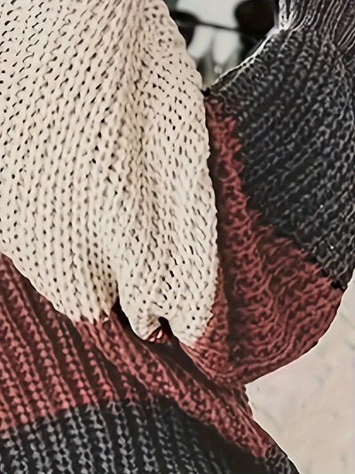 Lässiger Oversized Teddy Pullover Damen aus Baumwolle in Beige für Damen | Ideal für den Winter