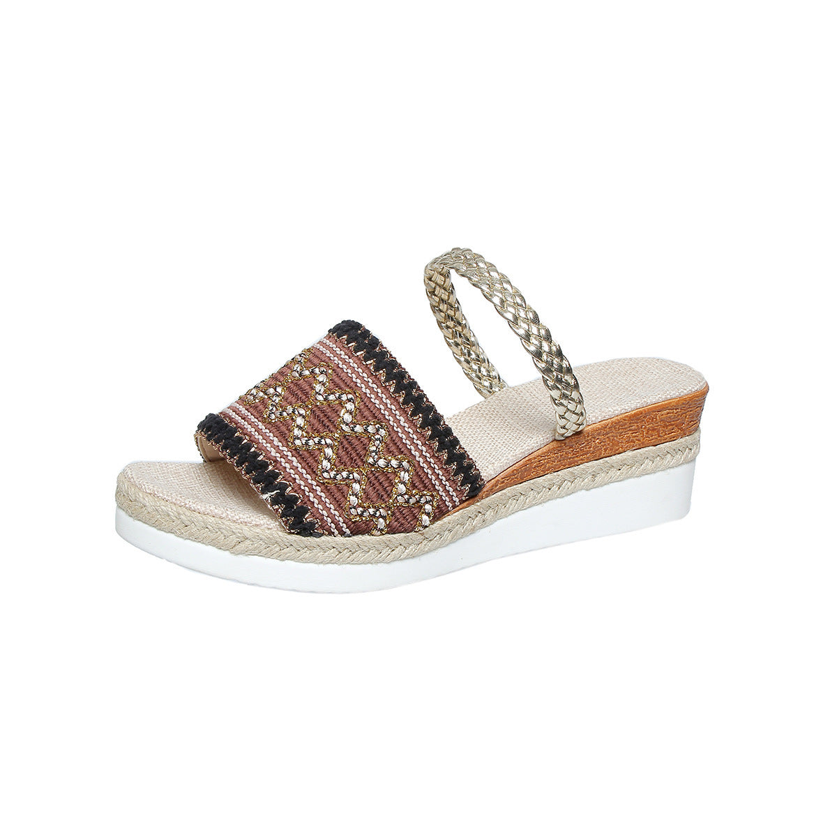Holly | Elegante Sandalen mit Wellenmuster für Damen