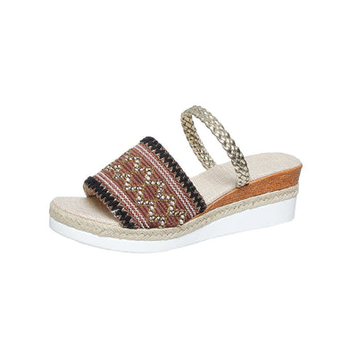 Holly | Elegante Sandalen mit Wellenmuster für Damen