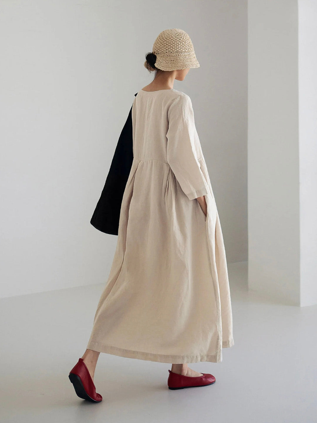 Loraine | Luftiges Freizeitkleid mit Taschen