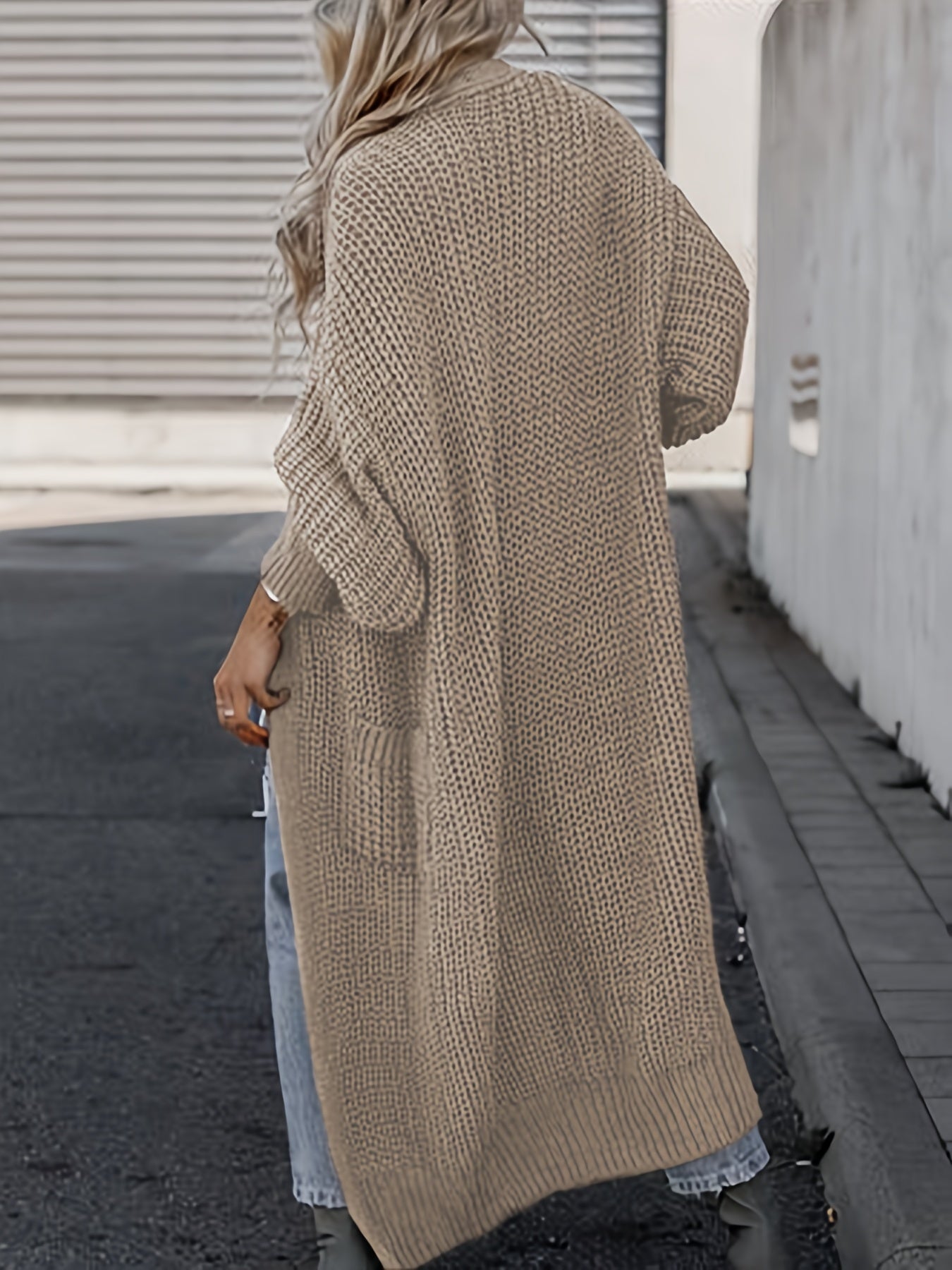 Giana - Bequeme Strickjacke aus Wolle mit praktischen Taschen für Damen