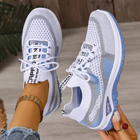Danuta - Orthopädischer Atmungsaktiver Turnschuh in Blau