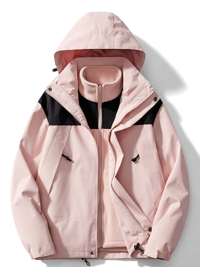 Outdoor Winddichte Wasserdichte Sport Winterjacke für Damen | Ideal für den Winter