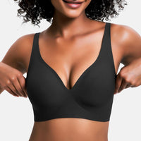 Mona | Bügelloser Daily Push-Up BH in Black