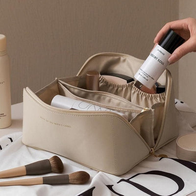 Emma | Kosmetiktasche Damen – Eleganter Kulturbeutel für Make-up und Hautpflege