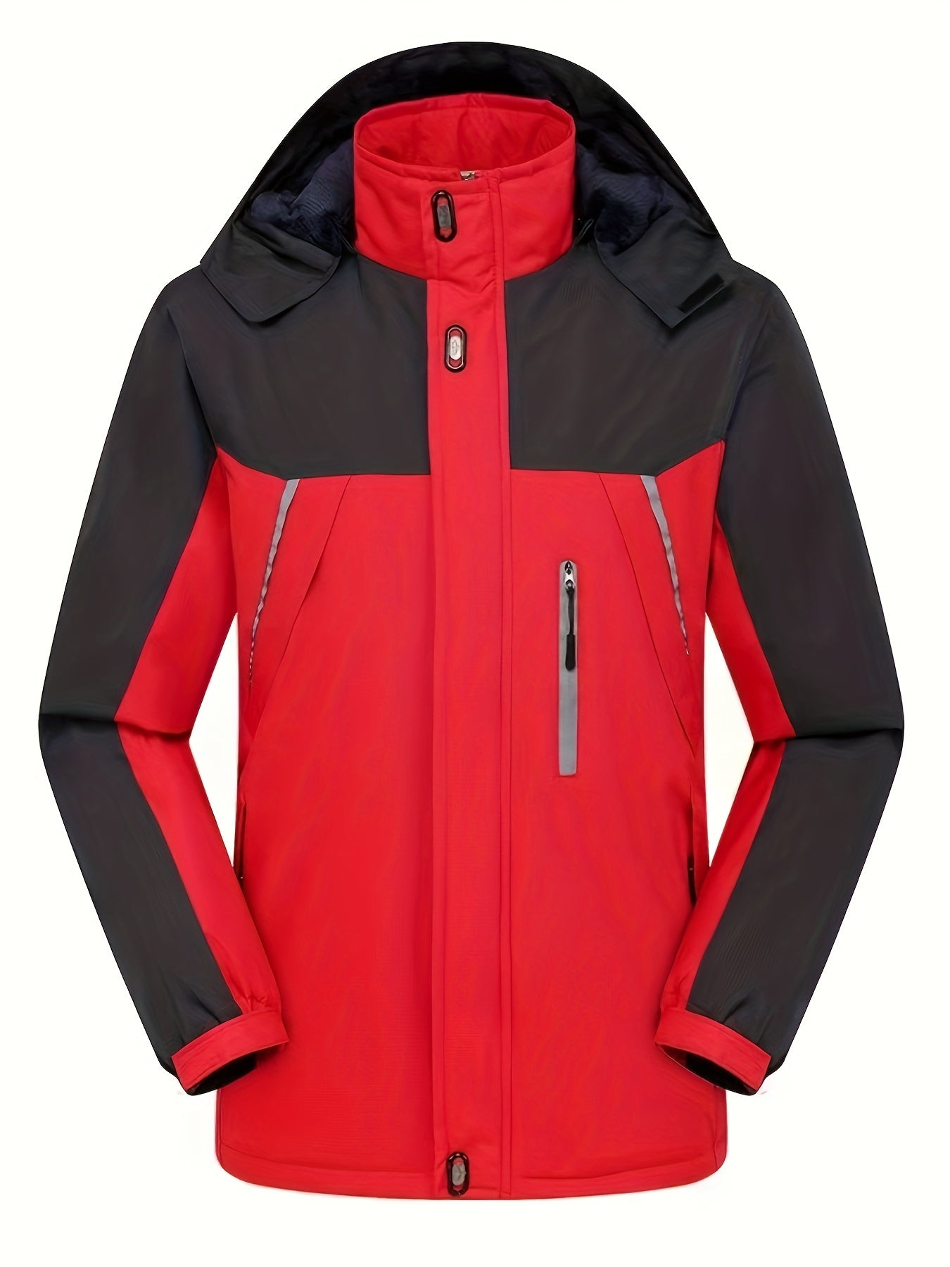 Warme wasserabweisende Fleece-gefütterte Winterjacke für Herren | Ideal für den Winter