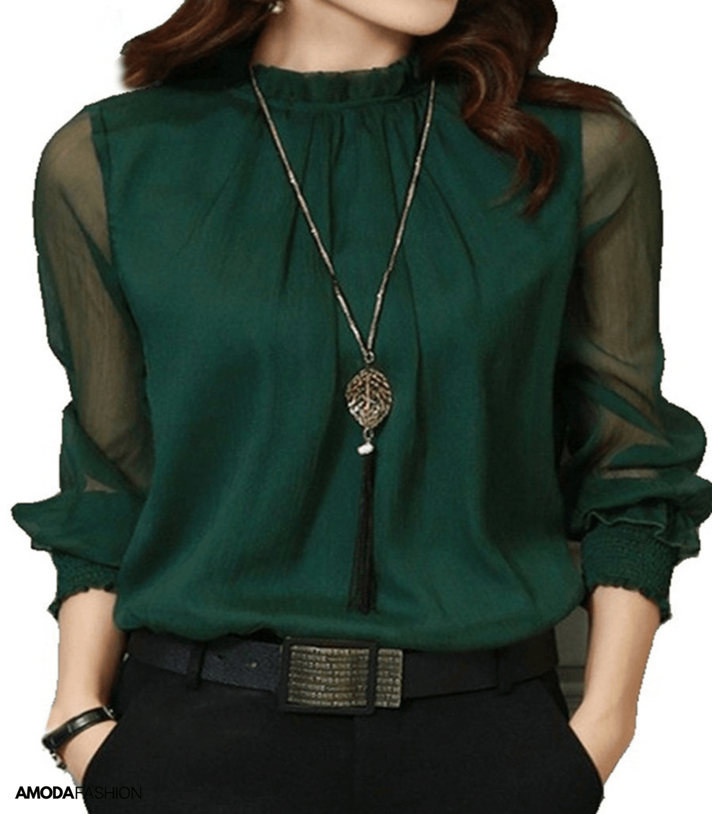 Brusset® | Bluse mit Ausschnitt