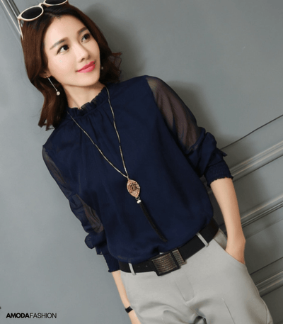 Brusset® | Bluse mit Ausschnitt