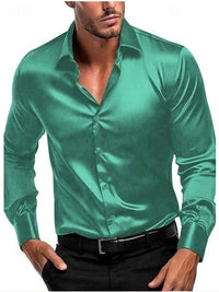 Emilian | Herren elegantes zeitloses Hemd in Meergrün