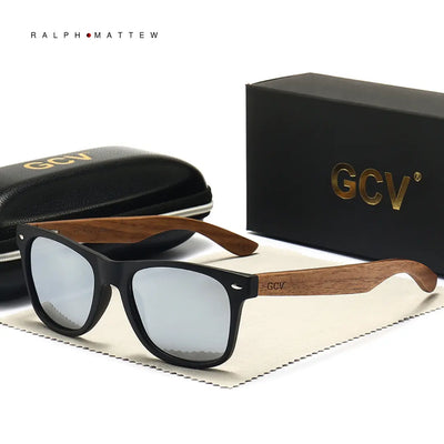 gcv™ - 2023 Designer Sonnenbrille Handgefertigt aus Edlem Naturholz