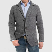 Lois - Schicke Jacke mit Knöpfen in Dunkelgrau