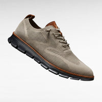 Daniel | Herren Slip-on Lauf Sneaker in Hellgrau