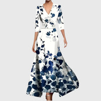 Leila | Elegantes Kleid in Blau