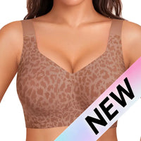 Mona | Bügelloser Daily Push-Up BH in Brown Leopard